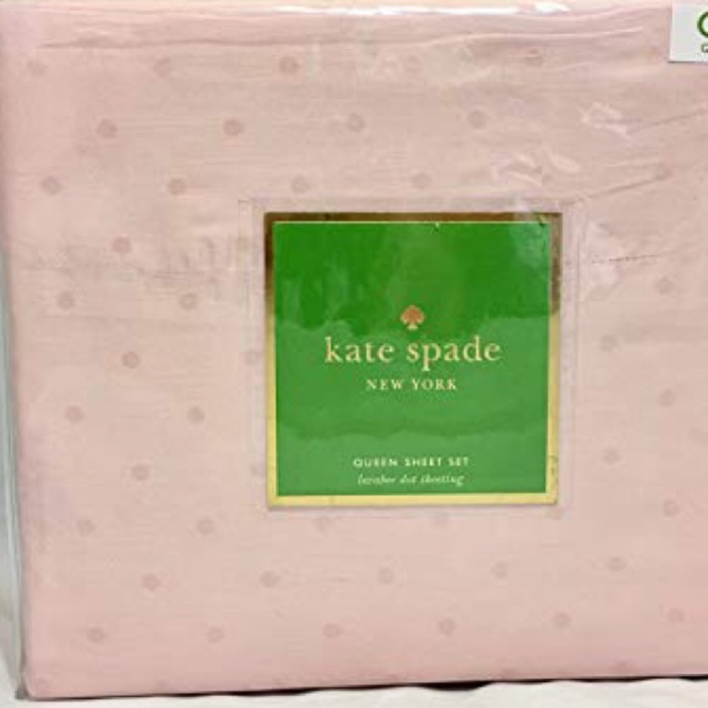 *used* Kate Spade Full blush pink sheets